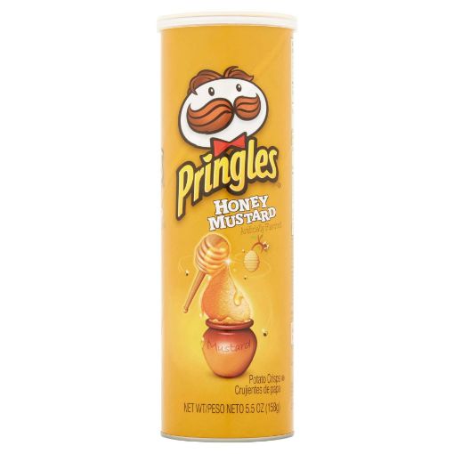 Picture of Pringles Honey Mustard Potato Crisps 158g