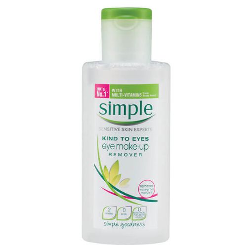 Picture of Simple Kind To Eyes Make Up Remover 125ml