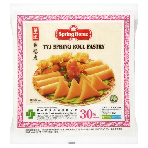 Picture of Spring Home Spring Roll Pastry Sheet 30s 550g