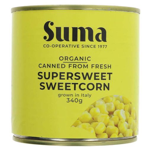 Picture of Suma Organic Supersweet Sweetcorn 340g
