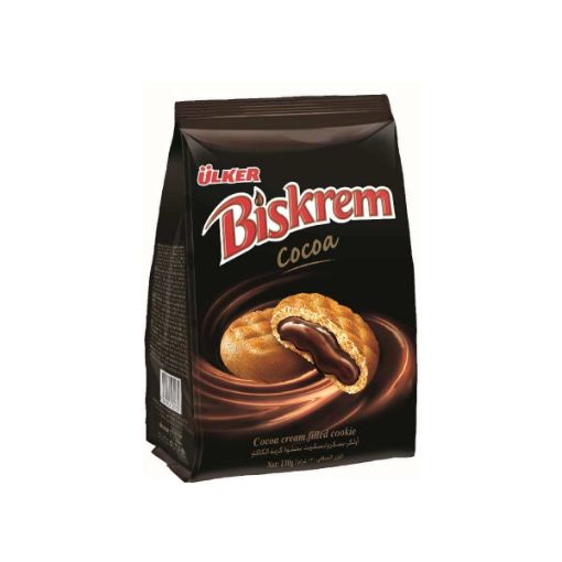 Picture of Ulker Biskrem Biscuits With Cocoa Cream Filling 200g