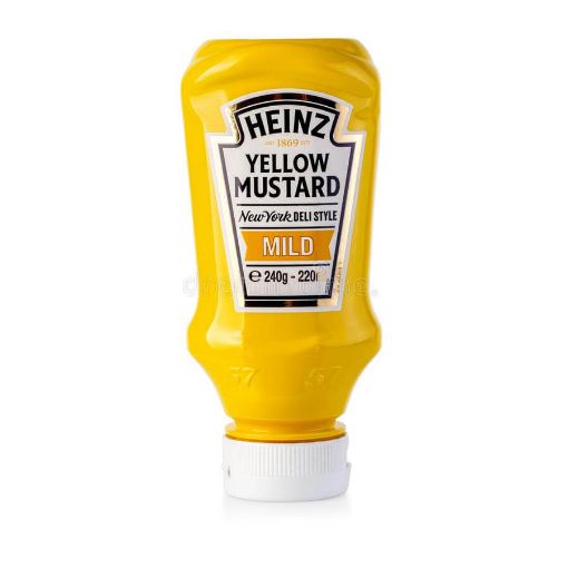 Picture of Heinz Mild Yellow Mustard Squeezy 240g