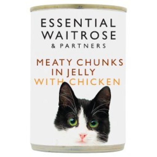 Picture of Waitrose Cat Food Meat Selection In Jelly 400g
