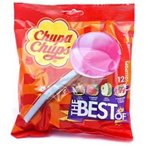 Picture of Chupa Chups Best Of Assorted Flavors Bag (12s) 144g