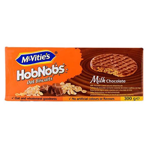 Picture of McVities Milk Chocolate Hobnobs 300g