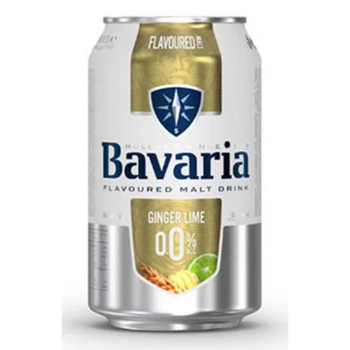 Picture of Bavaria 0.0% Ginger & Lime Can 330ml
