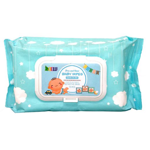 Picture of Dew Baby Wipes Wipes 72s