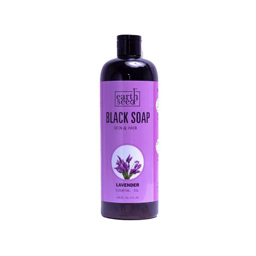 Picture of Earth Seed Black Soap Lavender 500ml
