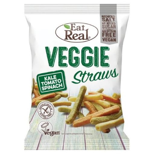 Picture of Eat Real Veggie & Kale Straws 113g