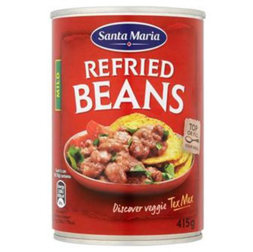 Picture of Santa Maria Refried Beans Mild 415g