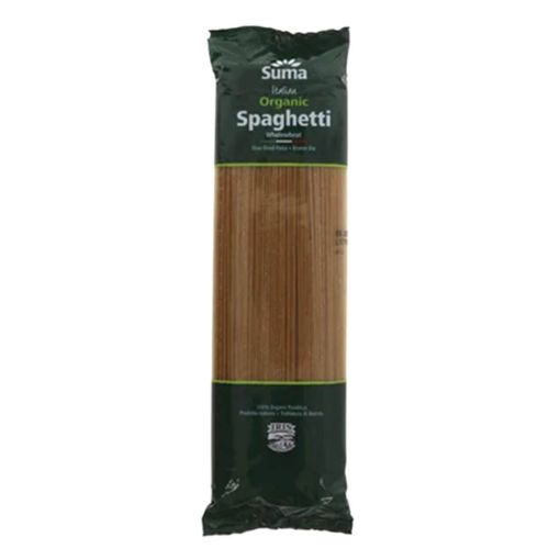 Picture of Suma Organic Wholewheat Spaghetti 500g