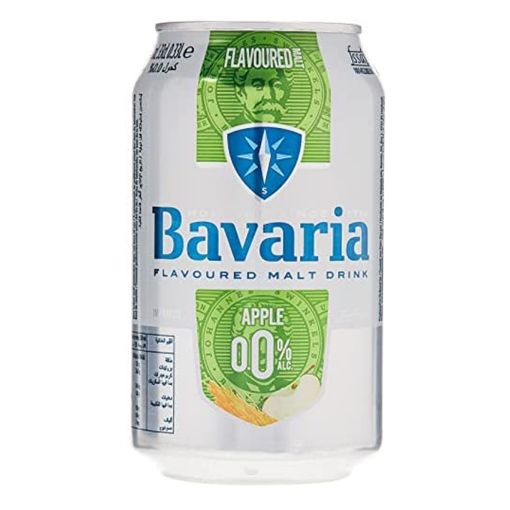 Picture of Bavaria 0.0% Apple Can 330ml