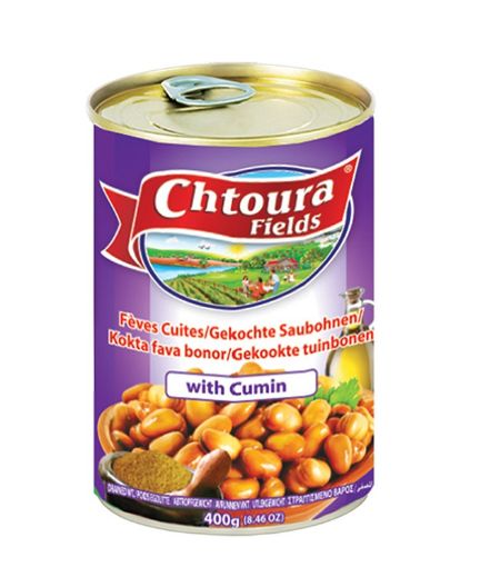 Picture of Chtoura Fields Cooked Fava Beans With Cumin 400g