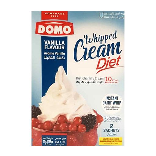 Picture of Domo Whipped Cream Diet 2X26g