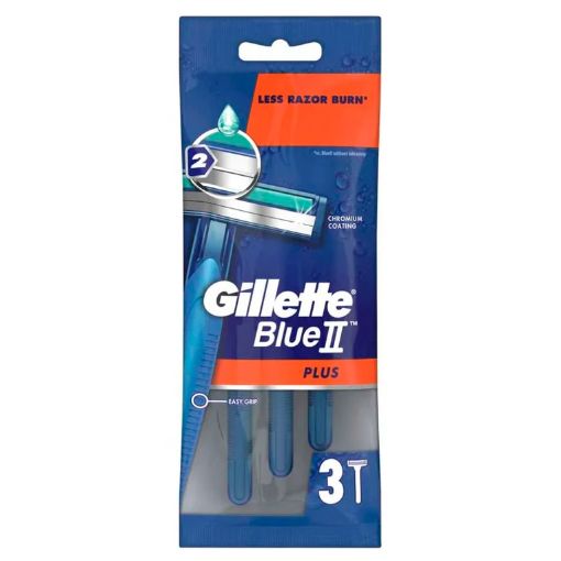Picture of Gillette Blue 2 Plus Razors 3 in-a-Pack
