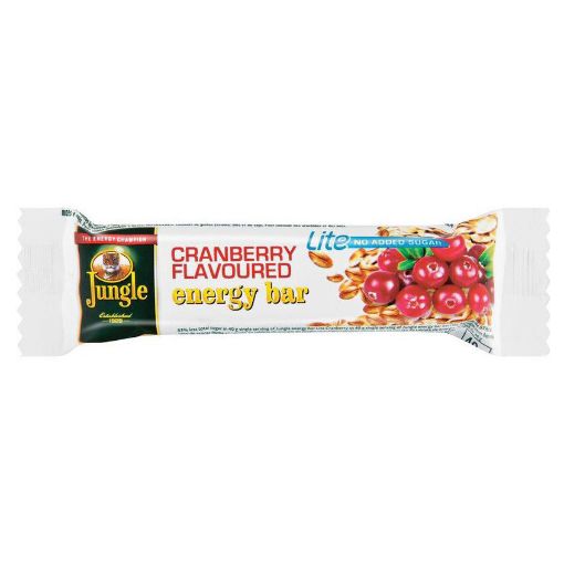 Picture of Jungle Energy Bar Lite Cranberry 40g