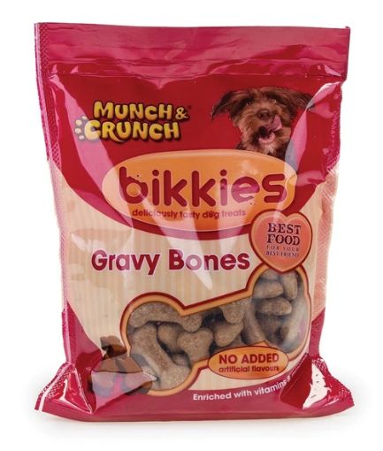 Picture of Munch & Crunch Bikkies Gravy Bones 350g