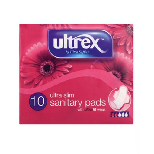Picture of Ultrex Ultra Slim Sanitary Pads 10s