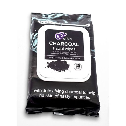 Picture of Dew Charcoal Facial Wipes 30s