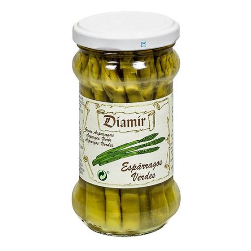 Picture of Diamir Green Asparagus Glass Jar 330g