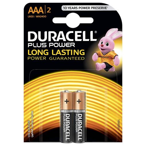 Picture of Duracell Plus Power AAA x 2