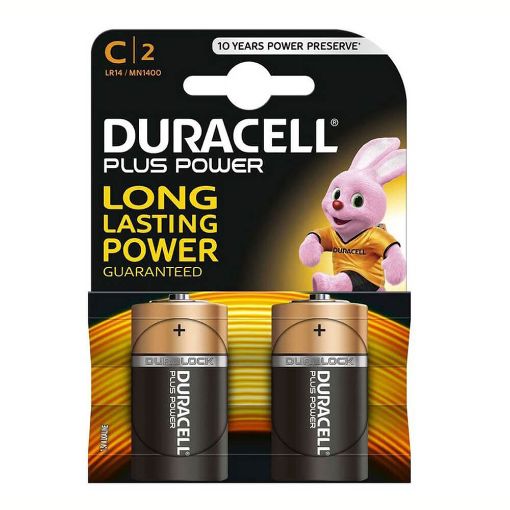Picture of Duracell Plus Power C x2