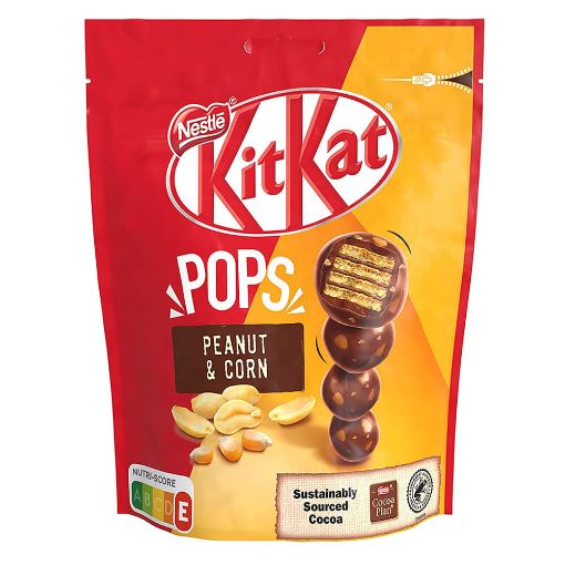 Picture of Kitkak Pops Peanut Corn&Chia Seeds 110Gms