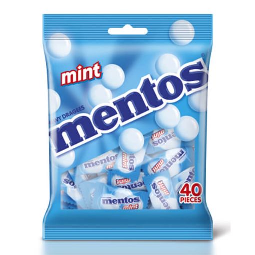 Picture of Mentos Mono Mint 40s Bag