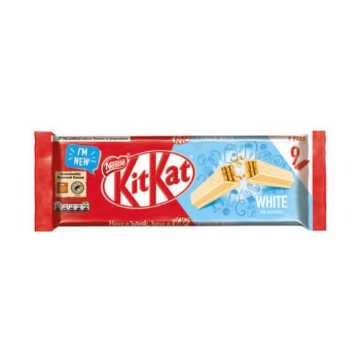 Picture of Nestle Kit Kat White Chocolate 2 Finger (9x20.7g)