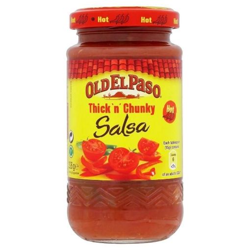 Picture of Old E Passo Thick&Chunky Salsa Hot 226g