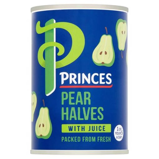Picture of Princes Pear Halves In Juice 410g