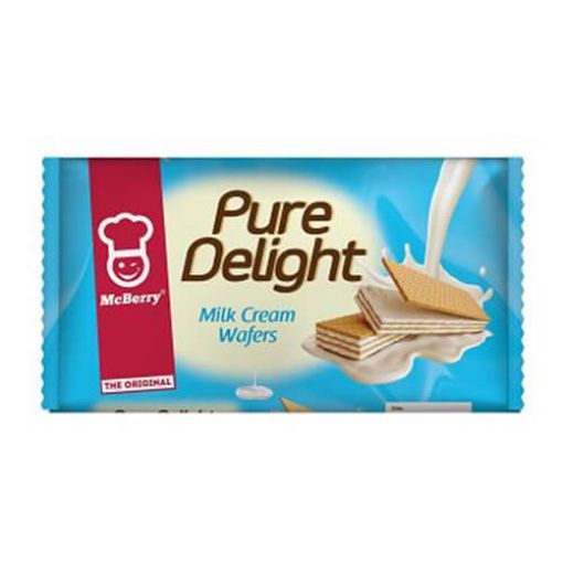 Picture of Pure Delight Milk Cream Wafers 49g