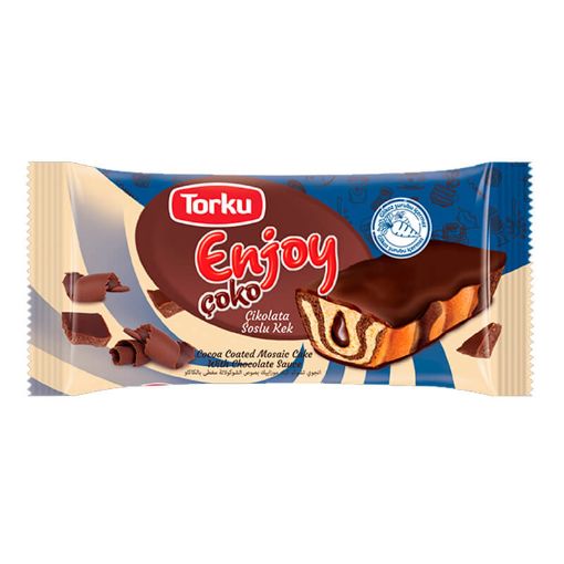 Picture of Torku Enj.Cocoa Coat.Mosaic Cake+Choc.Sauce 55g