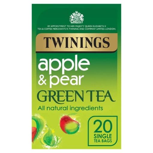 Picture of Twinings Apple&Pear Green Tea 20s