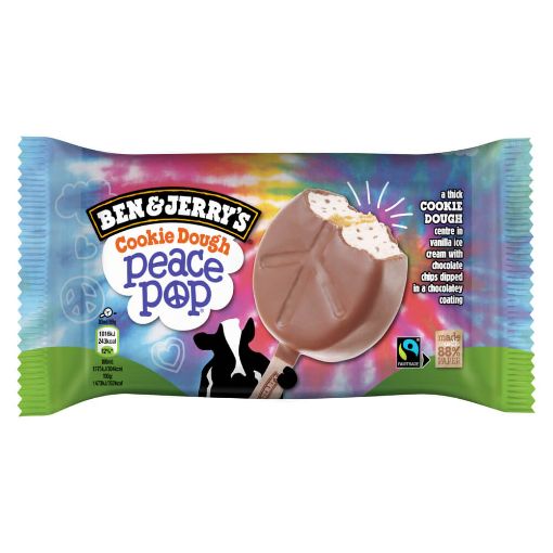 Picture of Walls B&J Cookie Dough Peace Pop 80ml