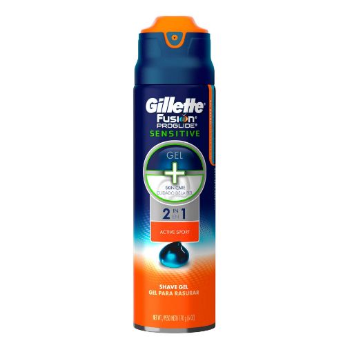 Picture of Gillette Fusion Sensitive Active Sport Shave Gel 1