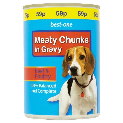 Picture of Best-One Dog Food Beef&Poultry Chunk Gravy 400g