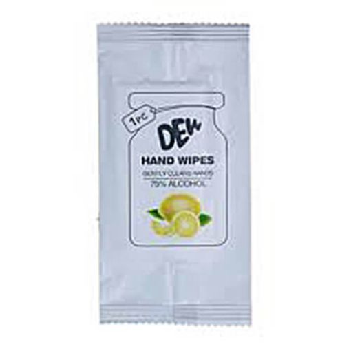 Picture of DewHand Sanitizer Wipes 75% Lemon