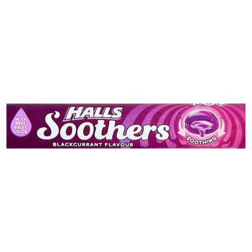 Picture of Halls Blackcurrant Soothers 45g