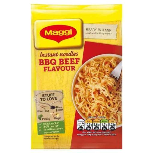 Picture of Maggi 3 Minute Bbq Beef Noodles 59.20g
