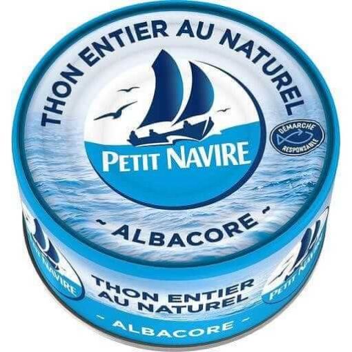 Picture of Petit Navire Whole Tuna in Brine 190g