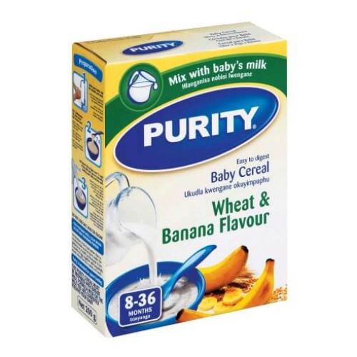 Picture of Purity 3rd Foods Wholewheat&Banana Cereal 200g