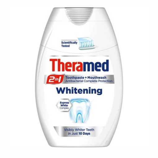 Picture of Theramed 2In1 Toothpaste&Mouthwash Whitening 75ml
