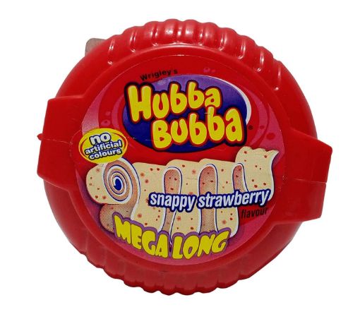 Picture of Wringleys Hubba Bubba Strawbery M.Long Tape 56g