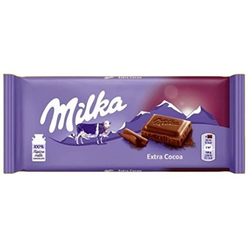 Picture of Milka Alpine Extra Cocoa 100g
