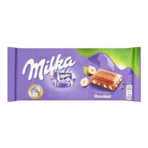 Picture of Milka Hazelnut Chocolate 80g