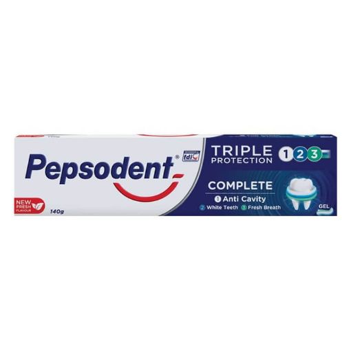 Picture of Pepsodent Toothpaste Tripple Protection CPT 140G