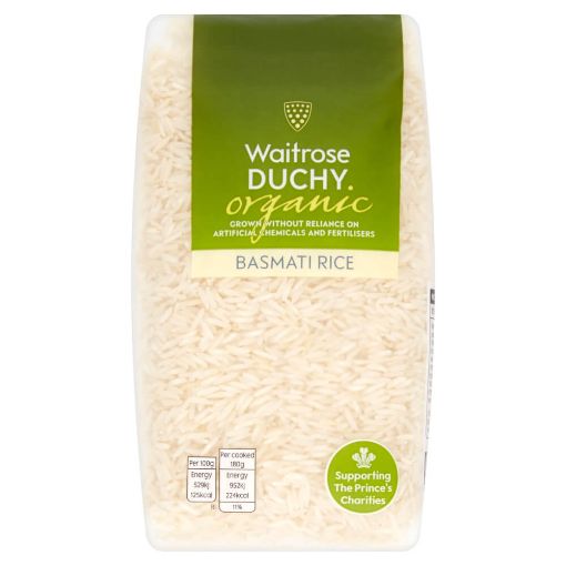 Picture of Waitrose Duchy Organic Basmati Rice 500g