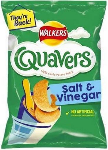 Picture of Walkers Quavers Salt & Vin 16g