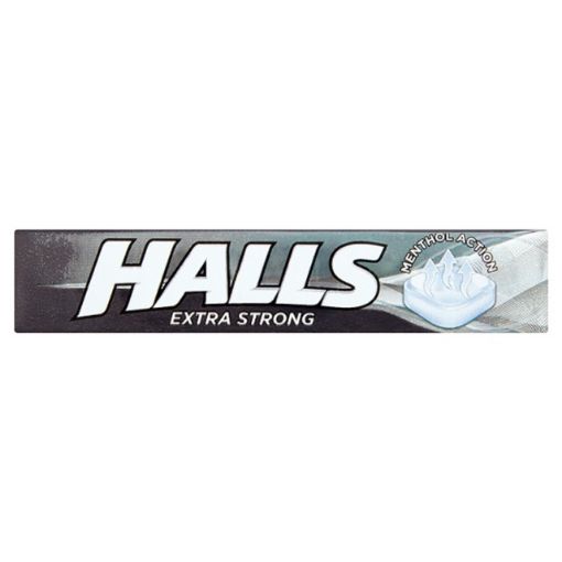 Picture of Halls Extra Strong Menthol Action 33.5g